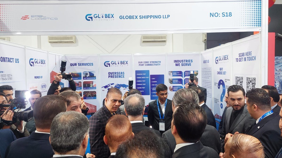 Consul General visited the 1st Erbil International Logistics Exhibition on 15 January 2026
