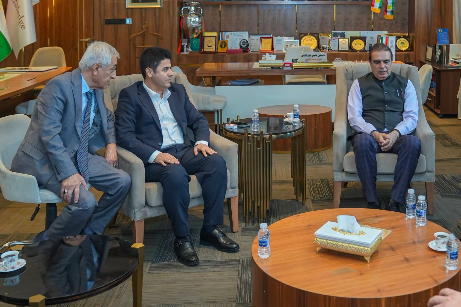 Consul General inaugurated India Corner at the Rikawt Haji Najmaddin Library of Knowledge University in Erbil on 23 June 2026.