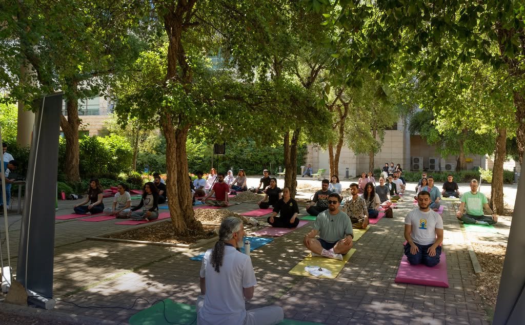 Consulate General of India organised a Curtain Raiser event for the International Day of Yoga 2026 at the American University of Iraq, Sulaymaniyah on 04 June 2026.