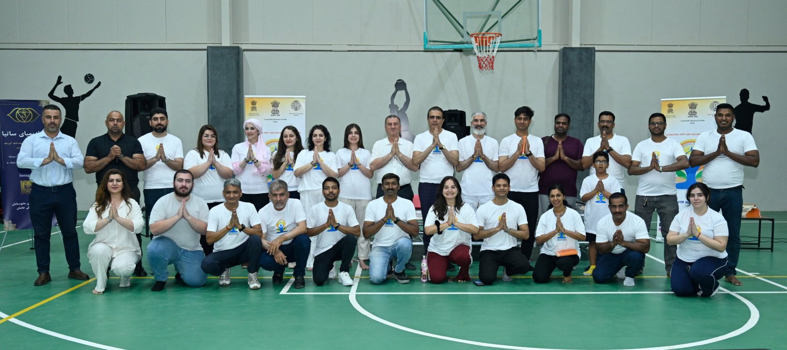 Celebration of International Day of Yoga 2026 in association with Satya Academy in Sulaymaniyah on 27 June 2026.