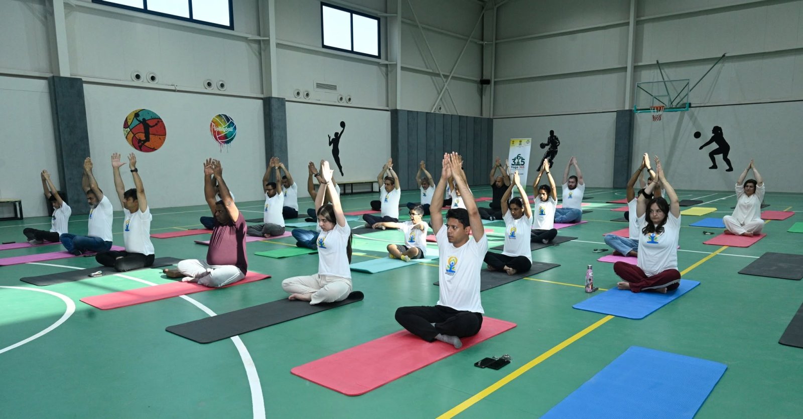 Celebration of International Day of Yoga 2026 in association with Satya Academy in Sulaymaniyah on 27 June 2026.