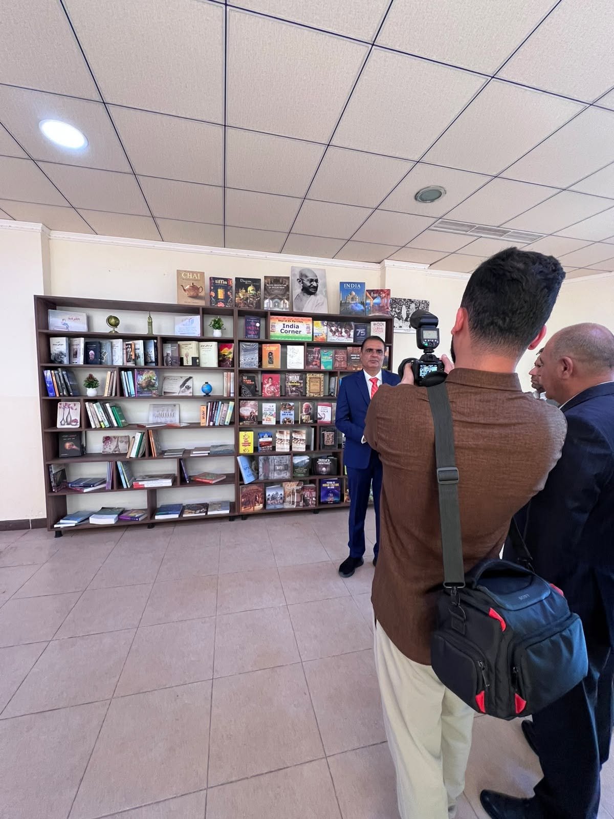 Consul General inaugurated India Corner at the Akre University for Applied Sciences in Akre, Duhok on 19 July 2026