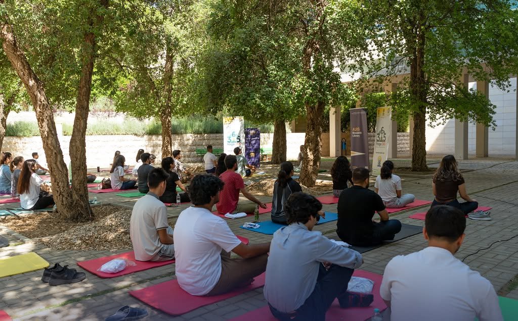 Consulate General of India organised a Curtain Raiser event for the International Day of Yoga 2026 at the American University of Iraq, Sulaymaniyah on 04 June 2026.