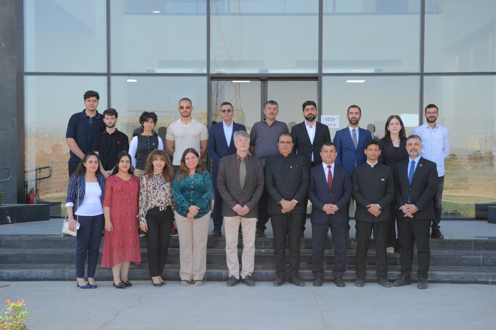 Celebration of Gandhi Jayanti at Sami Abdulrahman Park and a plantation drive organized at the University of Kurdistan Hewlêr Medical College on 02 October 2025.