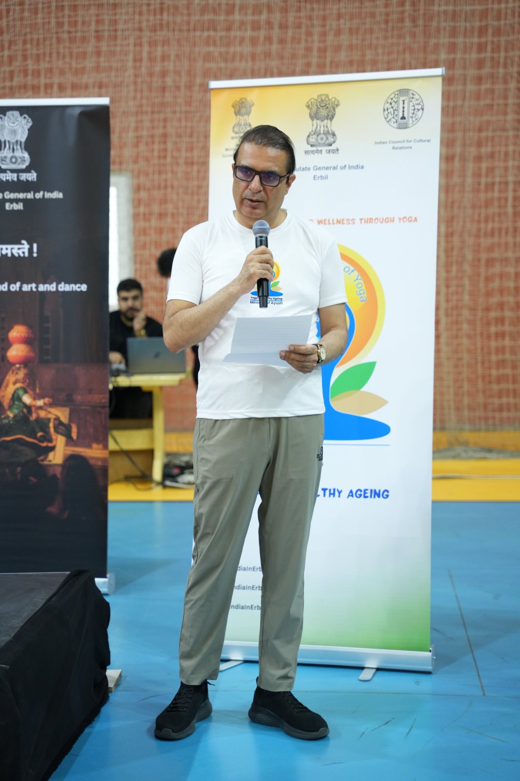 Celebration of 12th International Day of Yoga in Erbil on 21 June 2026.