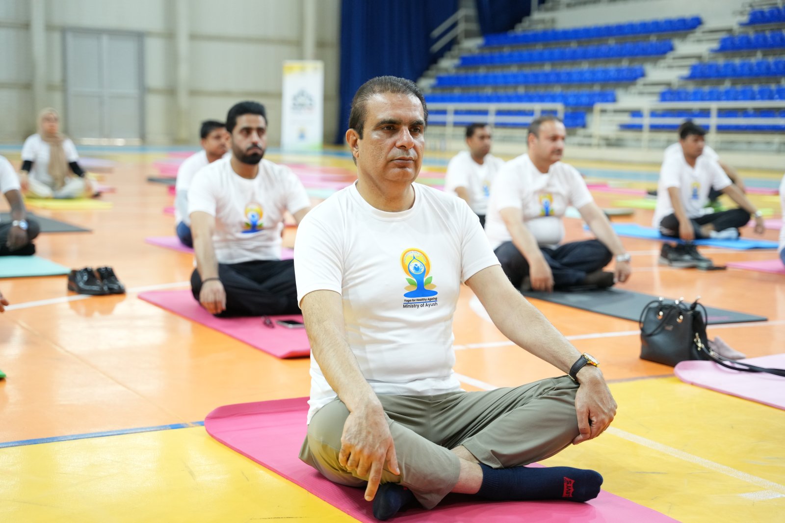 Celebration of 12th International Day of Yoga in Erbil on 21 June 2026.