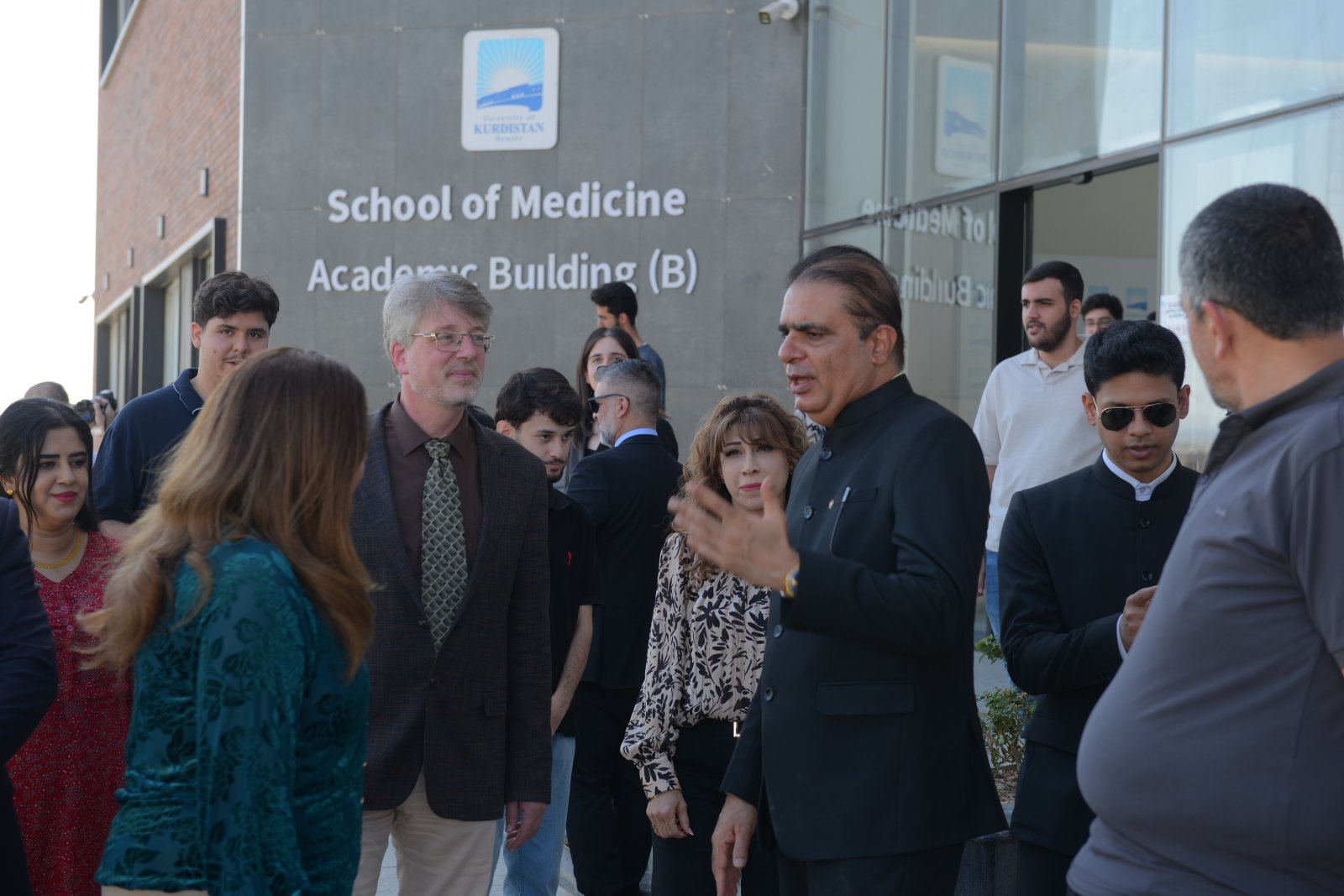Celebration of Gandhi Jayanti at Sami Abdulrahman Park and a plantation drive organized at the University of Kurdistan Hewlêr Medical College on 02 October 2025.