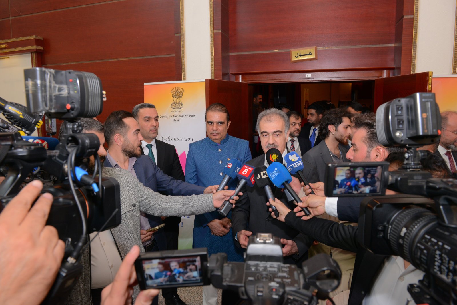 Consulate General of India in Erbil organized a vibrant Indian cultural evening on 16 February 2026 with a ICCR Kathak dance troupe led by Pandit Sandeep Mahavir.