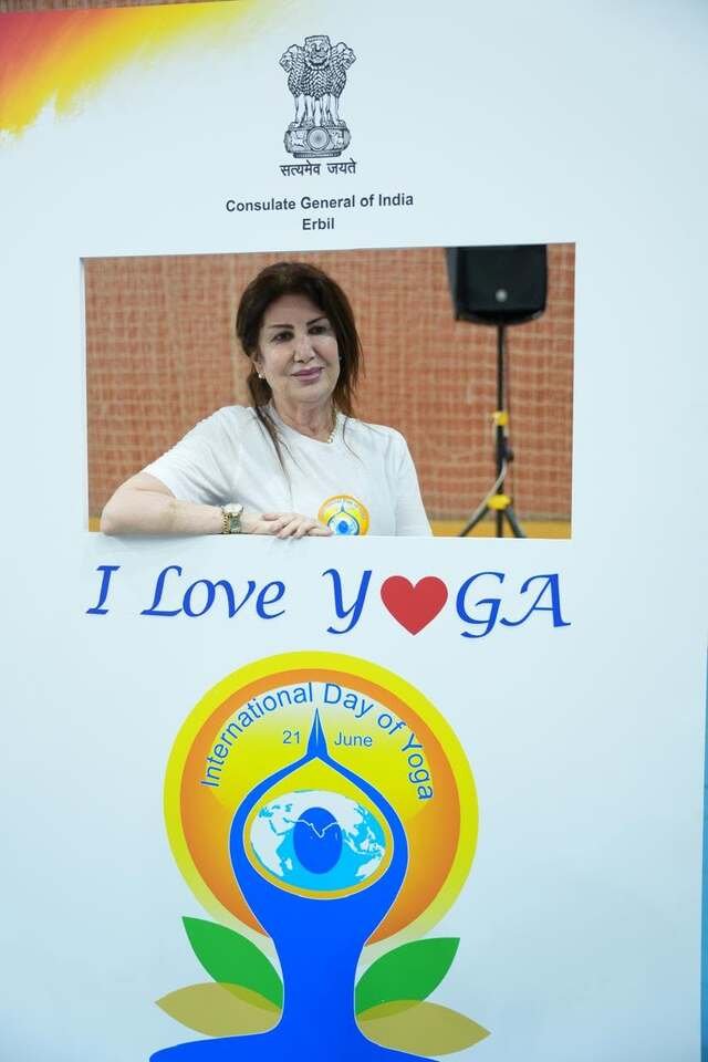 Celebration of 12th International Day of Yoga in Erbil on 21 June 2026.