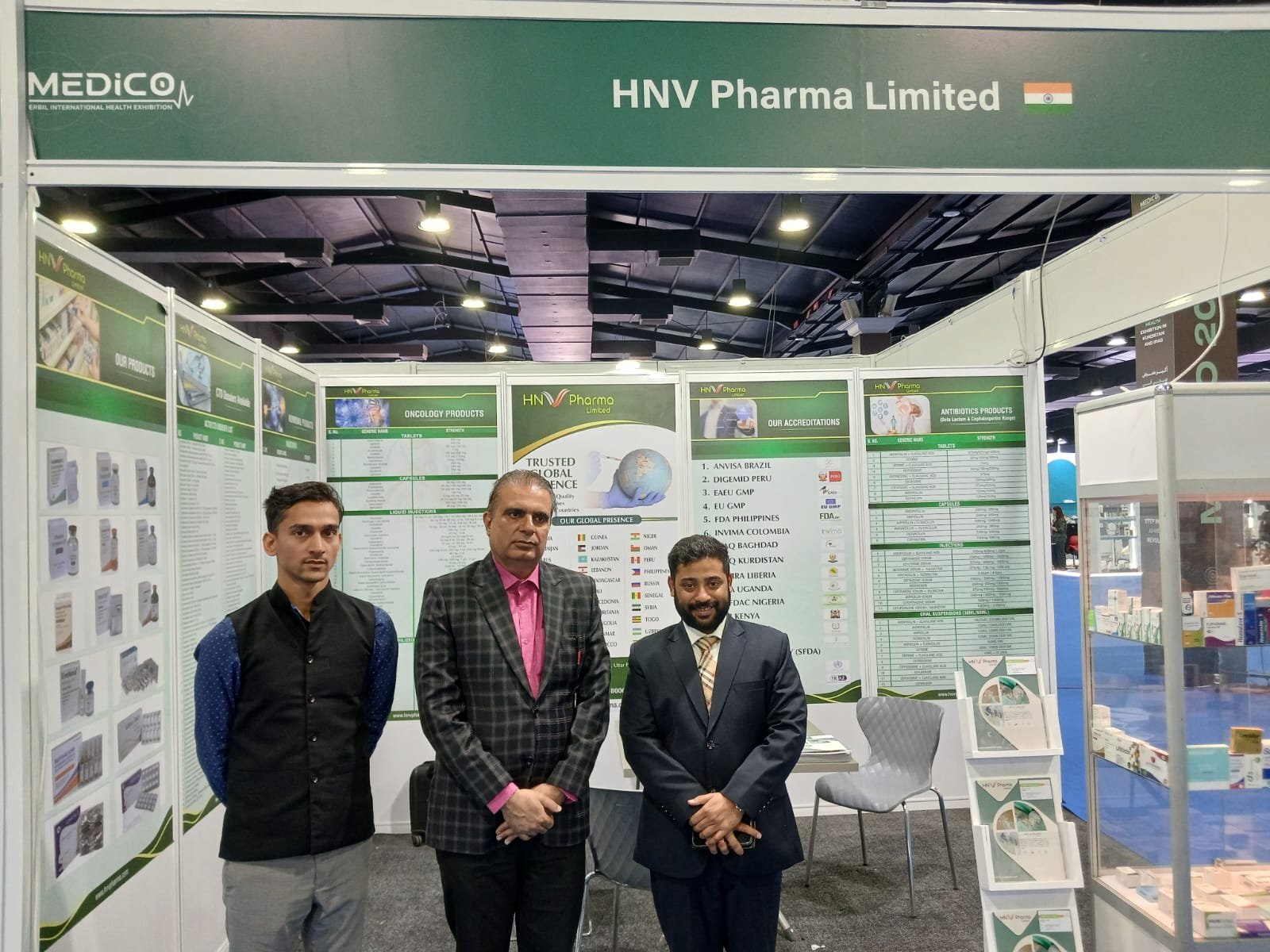 Consul General attended MEDICO Exhibition 2026 on 11 August 2026 in Erbil.