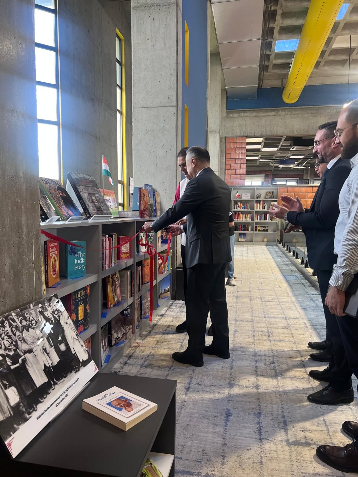 Consul General inaugurated an India Corner at the Catholic University in Erbil on 12 May 2026.