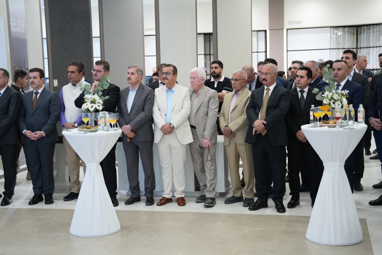 Consul General attended the opening ceremony of the main branch of Indian tiles and sanitaryware company VARMORA in Erbil on 13 July 2026.