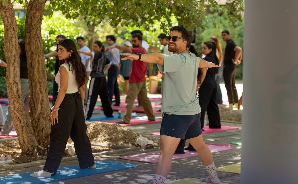 Consulate General of India organised a Curtain Raiser event for the International Day of Yoga 2026 at the American University of Iraq, Sulaymaniyah on 04 June 2026.