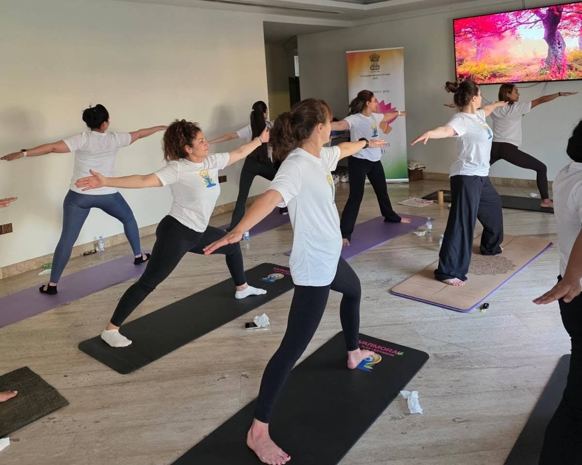 Consulate General of India in Erbil organized a dedicated yoga session for women on 25 June 2026.