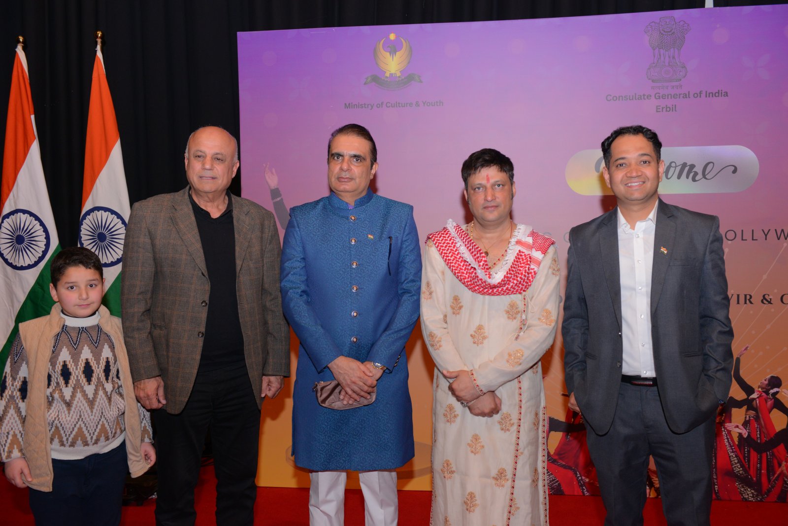 Consulate General of India in Erbil organized a vibrant Indian cultural evening on 16 February 2026 with a ICCR Kathak dance troupe led by Pandit Sandeep Mahavir.
