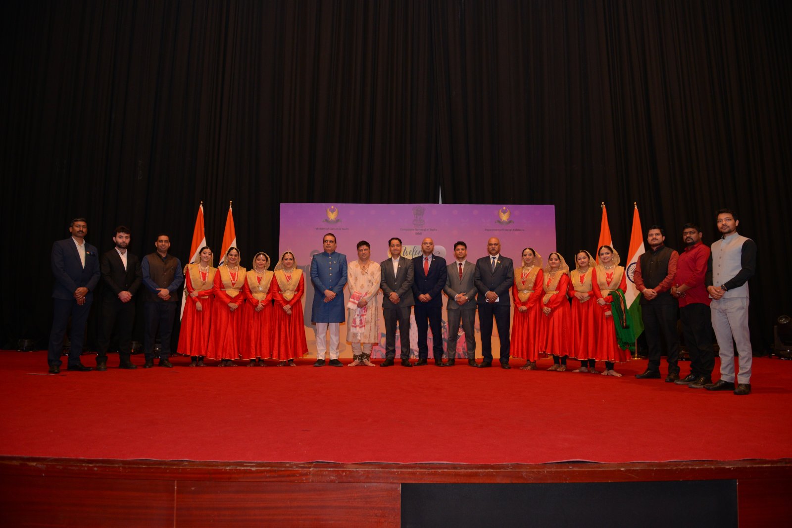 Consulate General of India in Erbil organized a vibrant Indian cultural evening on 16 February 2026 with a ICCR Kathak dance troupe led by Pandit Sandeep Mahavir.