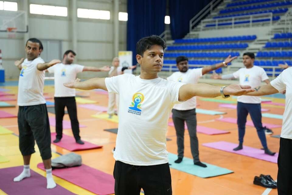 Celebration of 12th International Day of Yoga in Erbil on 21 June 2026.