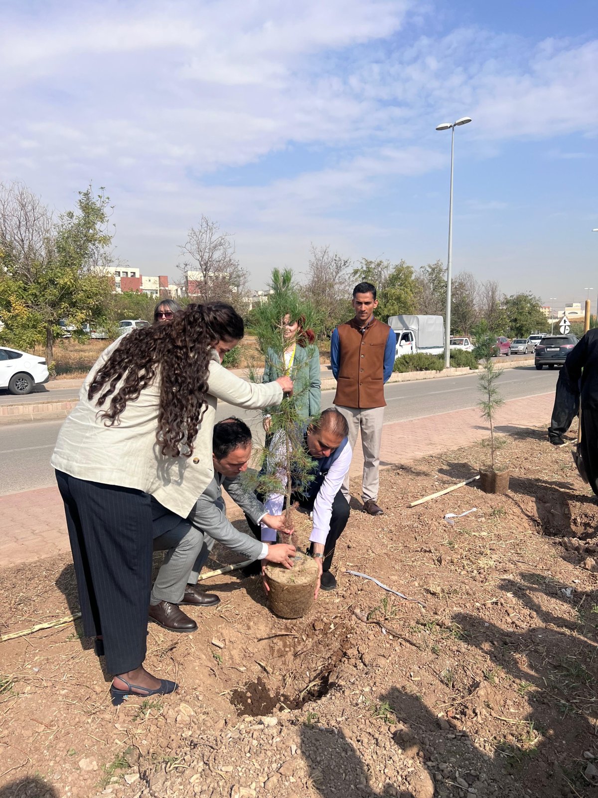 Tree plantation drive on 27 October 2026 at University of Sulaymaniyah