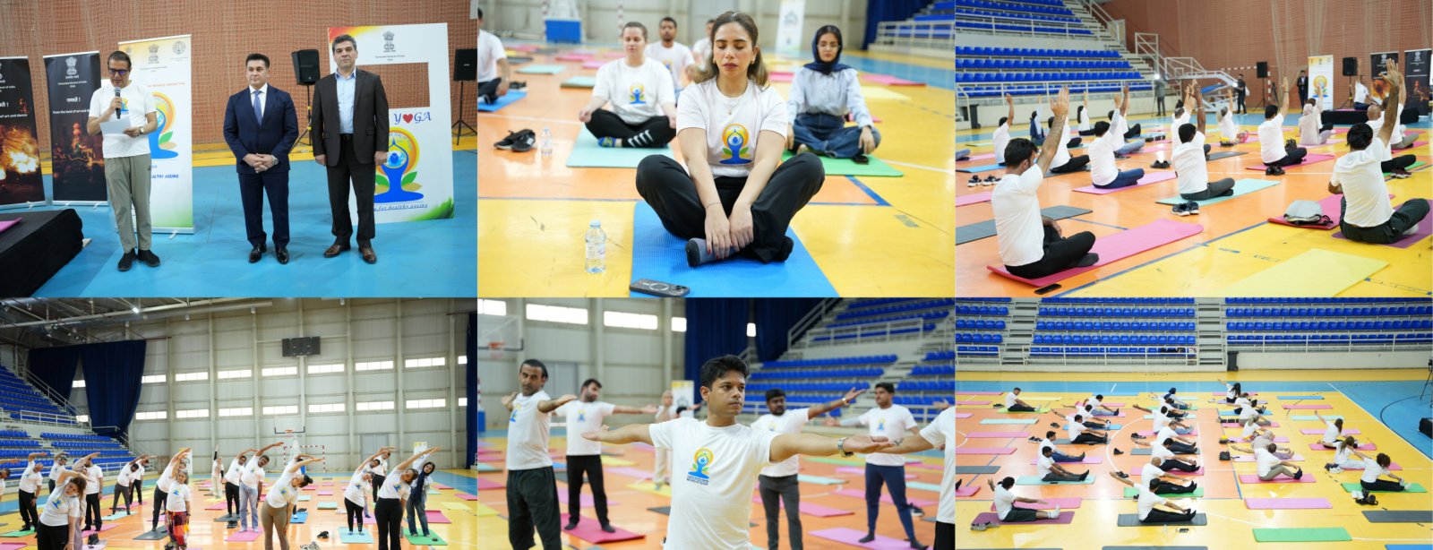 Consulate celebrated the International Day of Yoga in Erbil on June 21, 2026