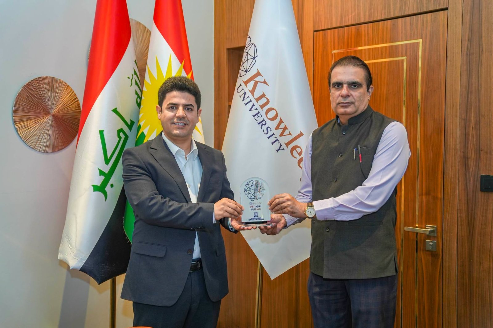 Consul General inaugurated India Corner at the Rikawt Haji Najmaddin Library of Knowledge University in Erbil on 23 June 2026.