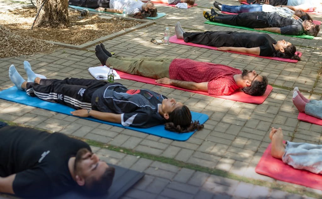 Consulate General of India organised a Curtain Raiser event for the International Day of Yoga 2026 at the American University of Iraq, Sulaymaniyah on 04 June 2026.