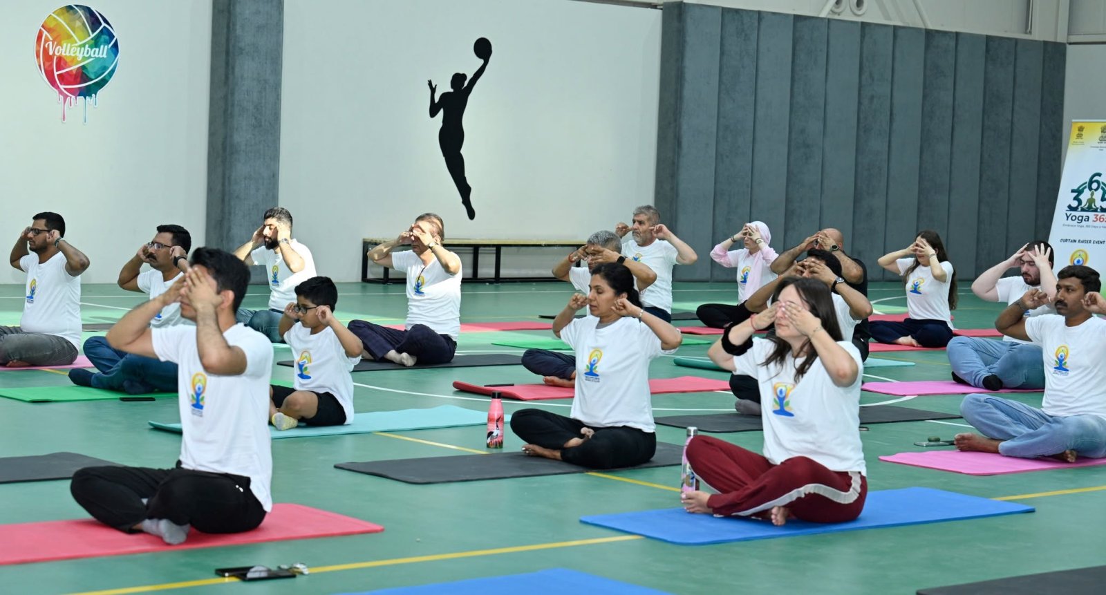 Celebration of International Day of Yoga 2026 in association with Satya Academy in Sulaymaniyah on 27 June 2026.