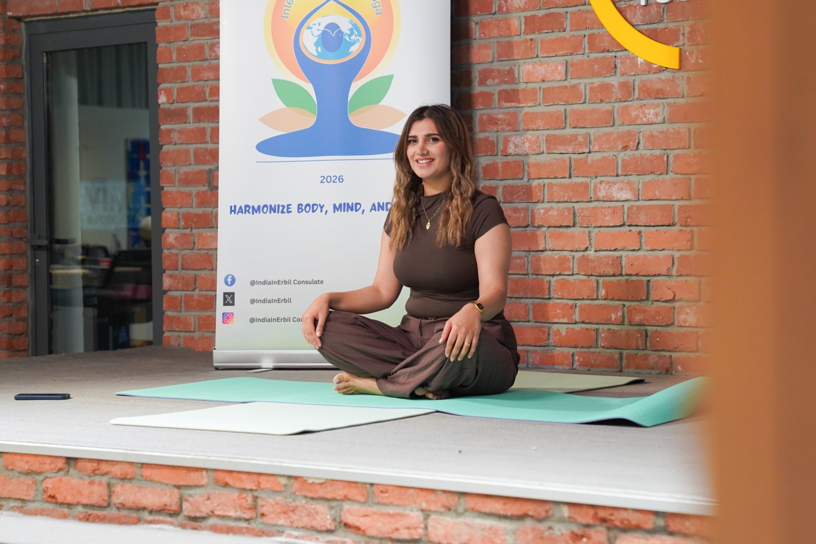 Yoga session for NGOs working on Women and Child Welfare in Sulaymaniyah on 28 June 2026