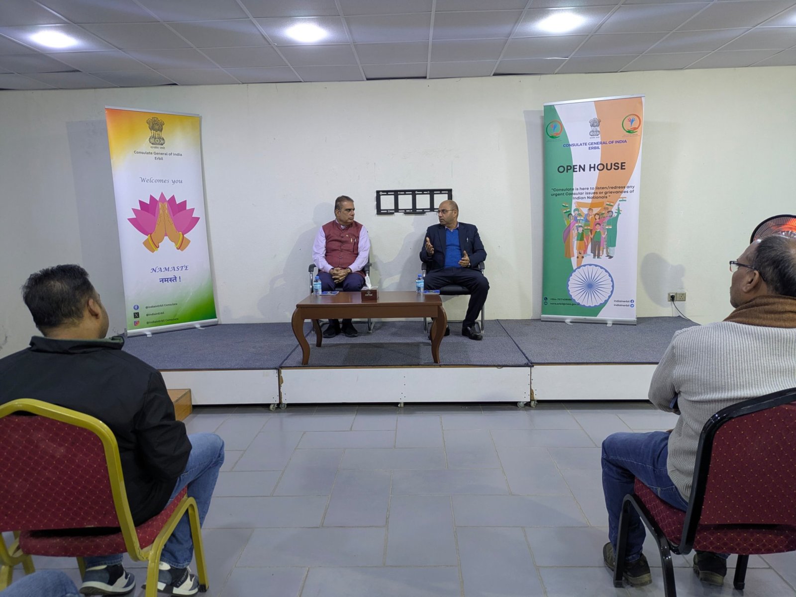 Consulate General of India organized an Open House in Erbil on 22 January 2026.