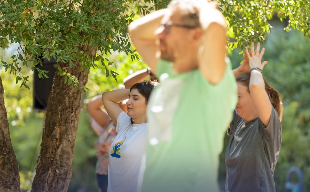 Consulate General of India organised a Curtain Raiser event for the International Day of Yoga 2026 at the American University of Iraq, Sulaymaniyah on 04 June 2026.