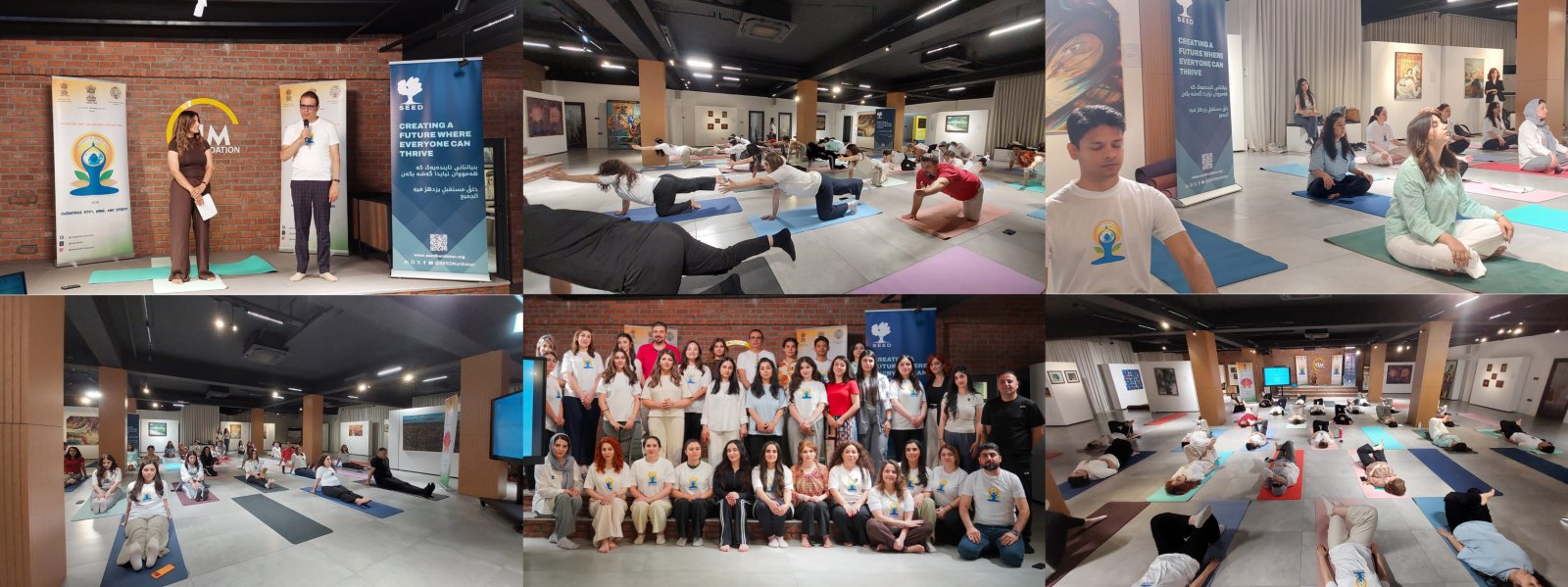 Consulate organized a special Yoga session for NGO employees in Slemani on June 28, 2026