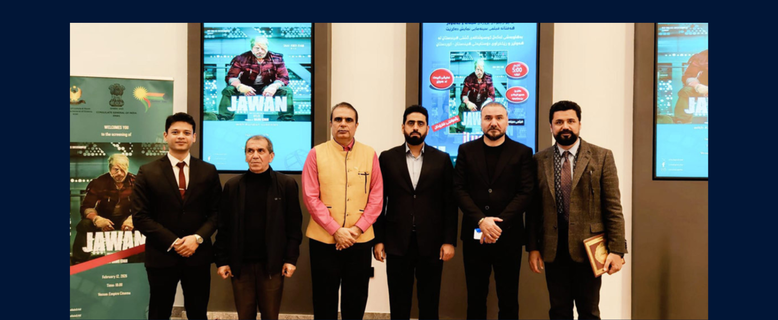 Consul General called on the President of the University of Duhok on 08 February 2026.