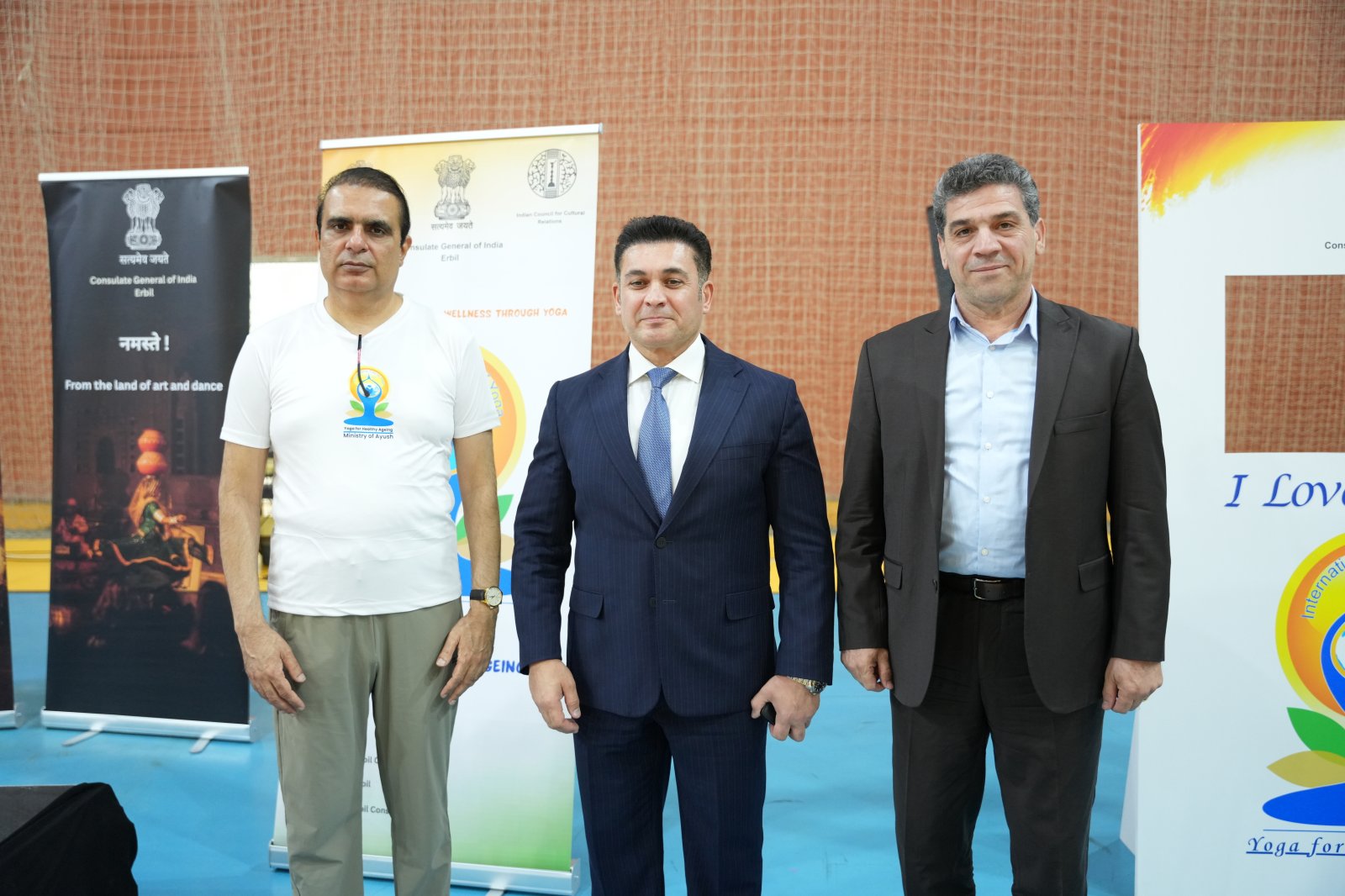 Celebration of 12th International Day of Yoga in Erbil on 21 June 2026.