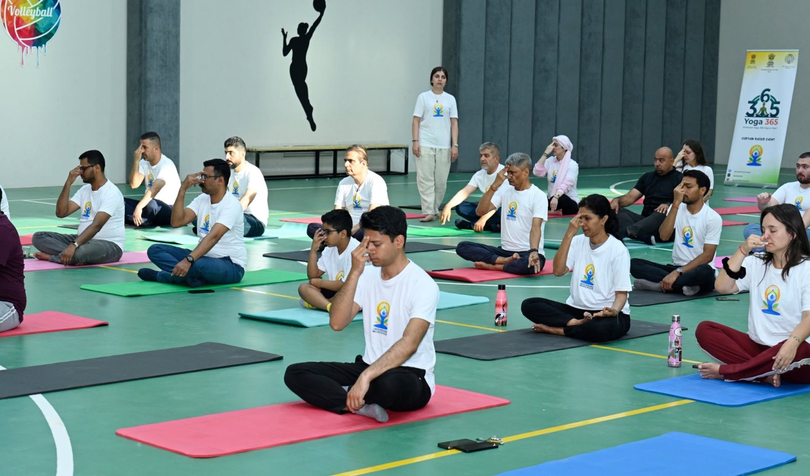 Celebration of International Day of Yoga 2026 in association with Satya Academy in Sulaymaniyah on 27 June 2026.