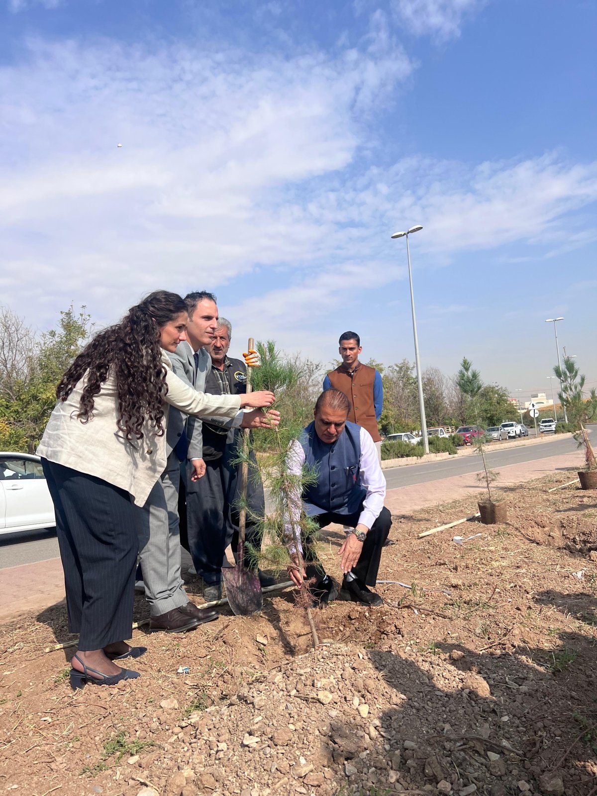 Tree plantation drive on 27 October 2026 at University of Sulaymaniyah