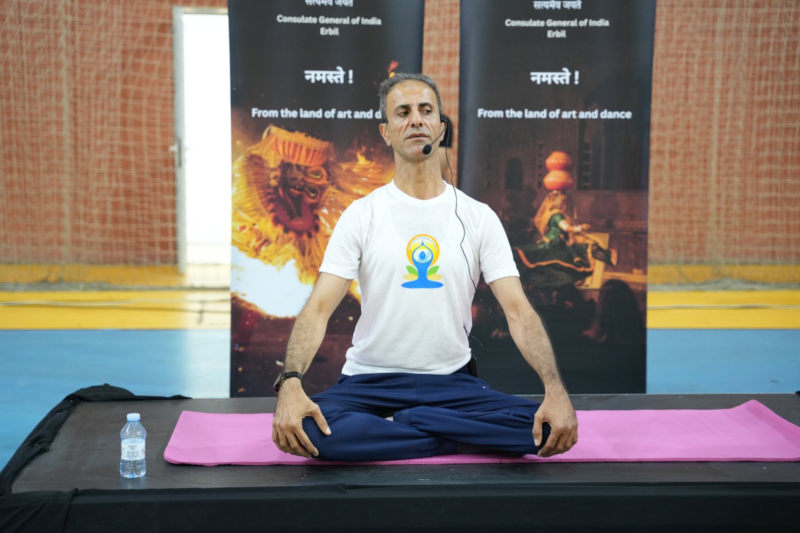 Celebration of 12th International Day of Yoga in Erbil on 21 June 2026.