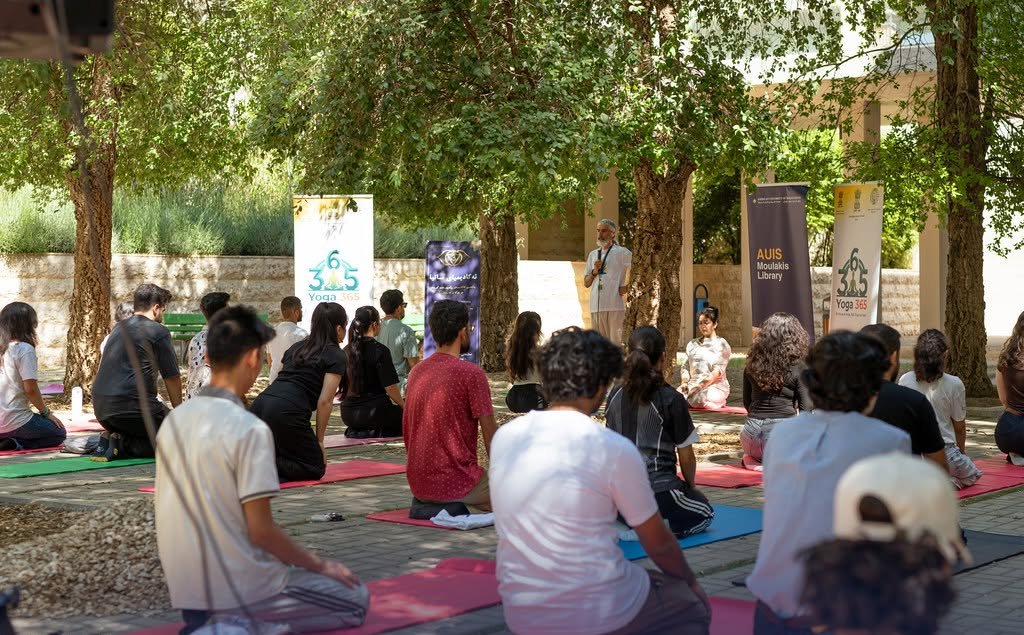 Consulate General of India organised a Curtain Raiser event for the International Day of Yoga 2026 at the American University of Iraq, Sulaymaniyah on 04 June 2026.