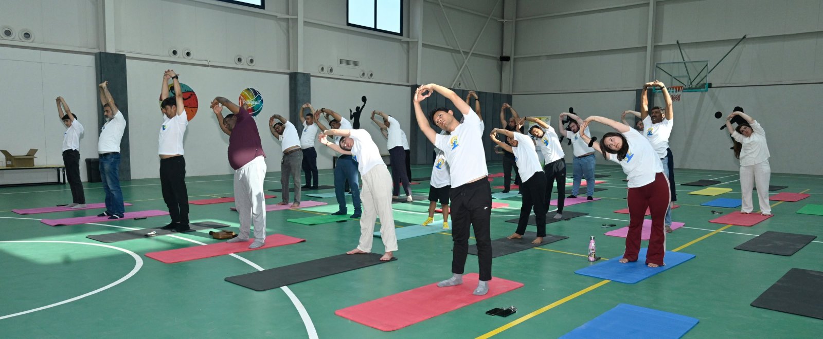 Celebration of International Day of Yoga 2026 in association with Satya Academy in Sulaymaniyah on 27 June 2026.