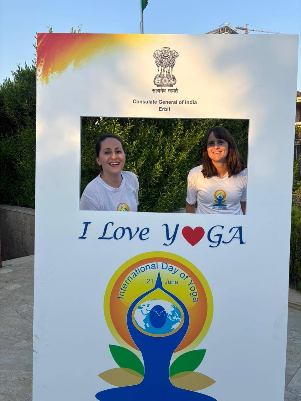 Consulate General of India in Erbil organized a dedicated yoga session for women on 25 June 2026.
