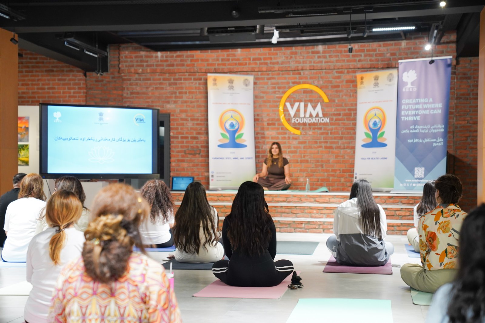 Yoga session for NGOs working on Women and Child Welfare in Sulaymaniyah on 28 June 2026