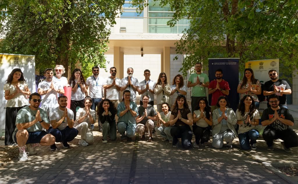 Consulate General of India organised a Curtain Raiser event for the International Day of Yoga 2026 at the American University of Iraq, Sulaymaniyah on 04 June 2026.