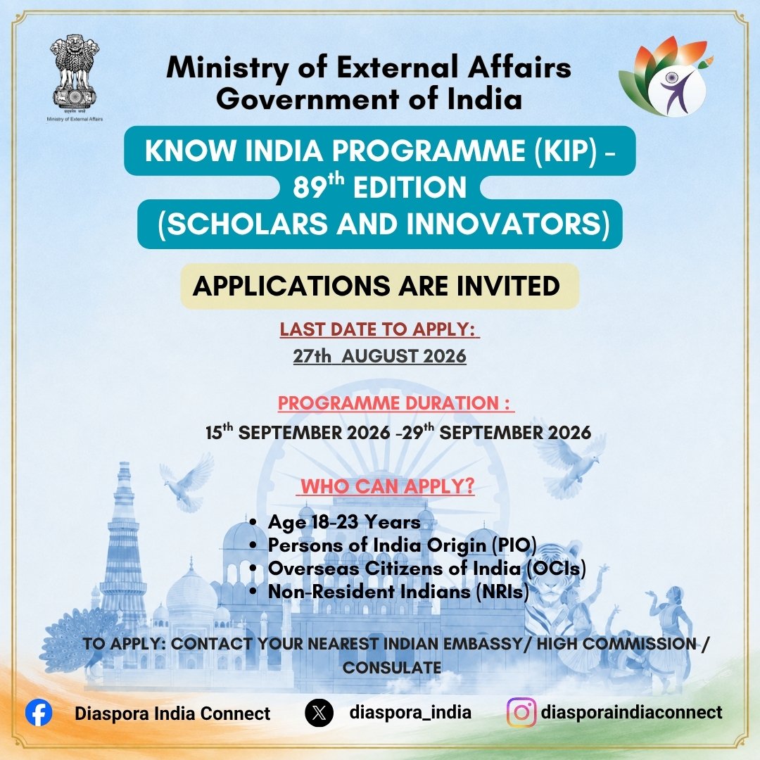 89th Know India Programme (KIP)
