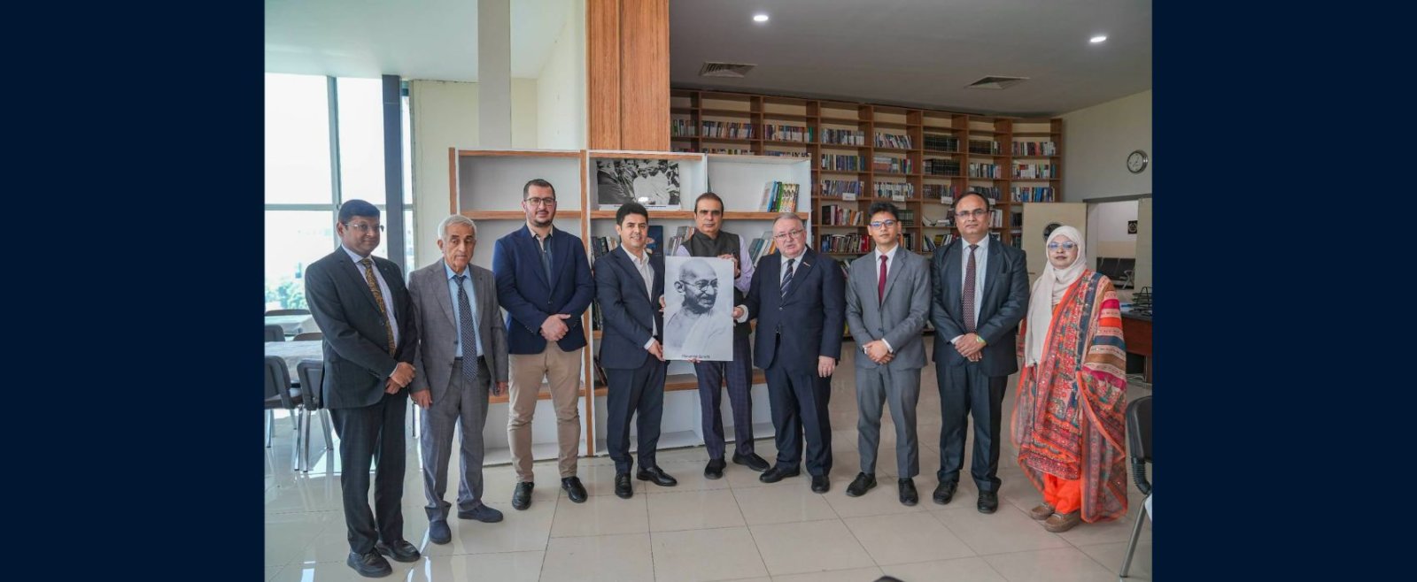 Consul General inaugurated India Corner at the Rikawt Haji Najmaddin Library of Knowledge University in Erbil on 23 June 2026.