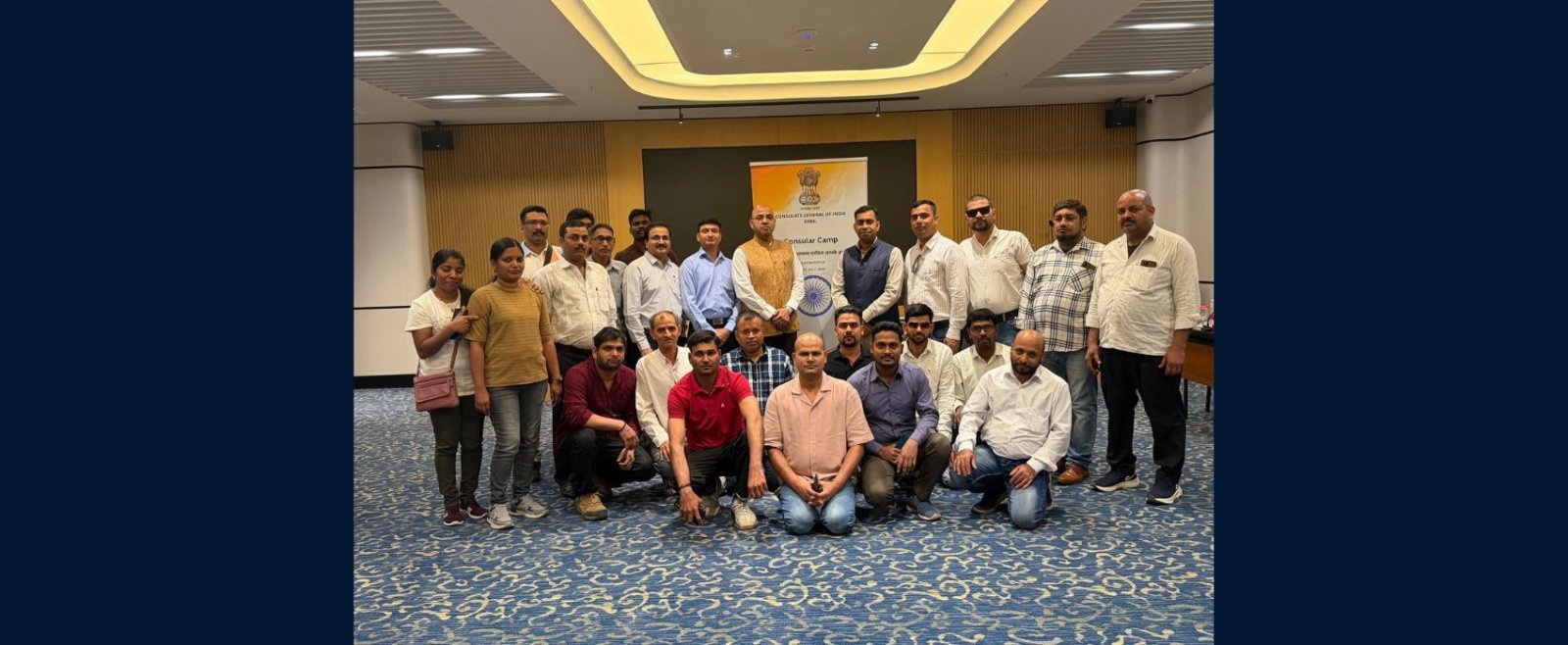 Consulate General of India in Erbil organized a Consular Camp in Sulaymaniyah on 10 July 2026.