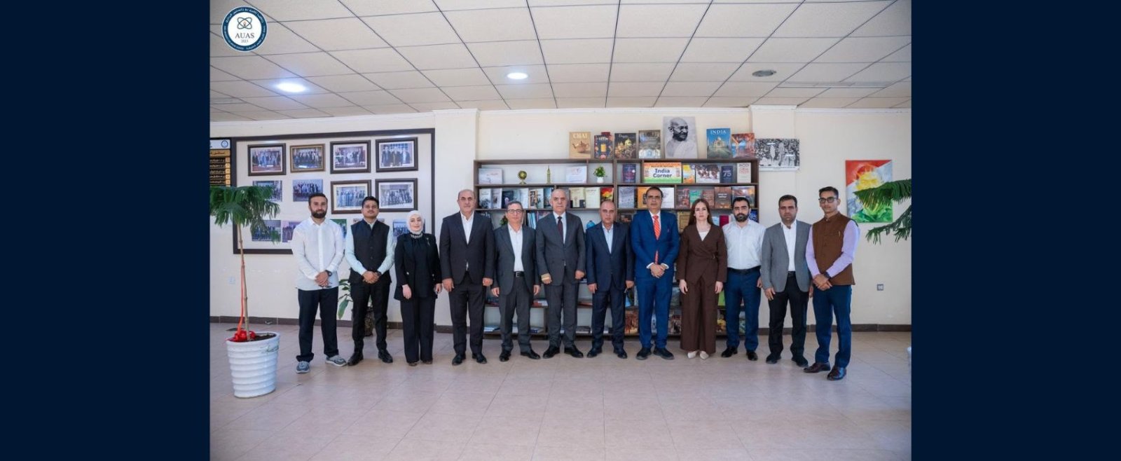 Consul General inaugurated India Corner at the Akre University for Applied Sciences in Akre, Duhok on 19 July 2026