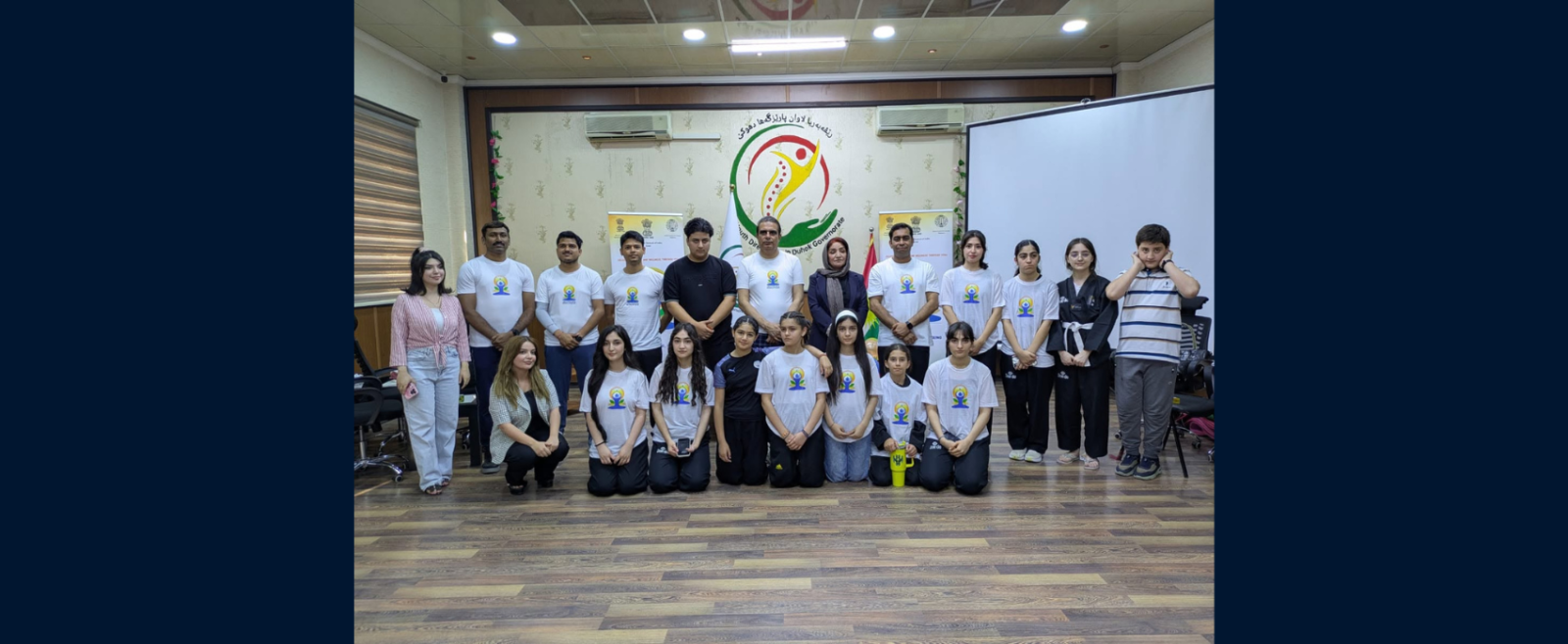 Consulate General of India in Erbil organized a vibrant yoga session for youth in Duhok on 20 June 2026.