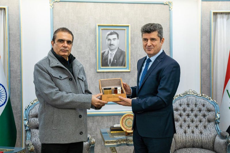 Consul General called on H.E. Dr. Ali Tatar, Governor of Duhok Province on 08 February 2026.