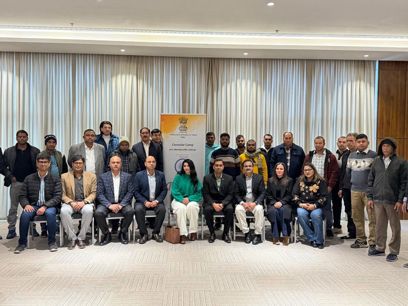 Consulate General of India in Erbil organized a Consular Camp in Slemani on 06 February 2026.