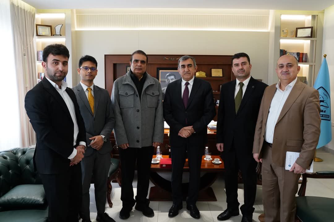 Consul General called on the President of the University of Duhok on 08 February 2026.