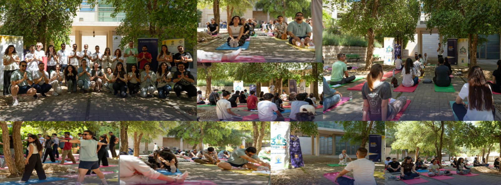 The Consulate organized a Curtain Raiser Yoga event at the American University of Iraq, Sulaimani on June 04, 2026 where students participated in the Yoga & Relaxation session, embracing wellness, mindfulness, and holistic health.